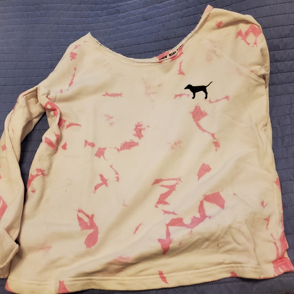 Campus off the shoulder sweater